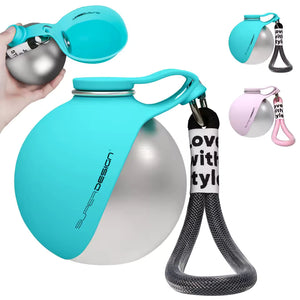 2-in-1 dog water bottle