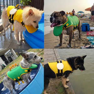 Canine float vest - duck style